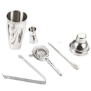 5 pcs Stainless Steel Cocktail Shaker Mixer Drink Bartender Martini Tool Best