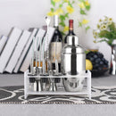 5 pcs Stainless Steel Cocktail Shaker Mixer Drink Bartender Martini Tool Best