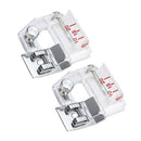 2 PCS Rolled Hem Sewing Machine Foot Useful Cloth Edge Presser Sewing Nice