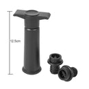 1 Reusable Bottle Vacuum Wine Sealer Preserver Saver Pump+2 Stoppers Black Best
