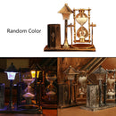1 x Retro Hourglass Pen Holder Hourglass Night Light Crafts Multifunction Hot