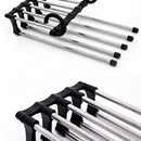 Pants Rack Shelves 5 in 1 Stainless Steel Multi-functional Wardrobe New 4 x