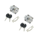 2 x Oblique Tongue Drawer Lock Cam Lock File Cabinet Desk Locker Cupboard Best