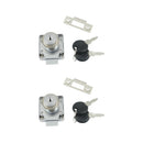 2 x Oblique Tongue Drawer Lock Cam Lock File Cabinet Desk Locker Cupboard Best