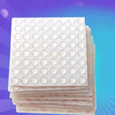 500 x Self Adhesive Door Stopper 10MM Silicon Kitchen Cabinet Damper New