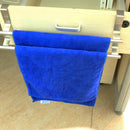Bathroom Home Towel Double Bar Rail Holder Storage Rack Shelf Stainless 1x Hot