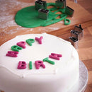 26x Alphabet Number Letter Fondant Cake Decorating Set Icing Cutter New