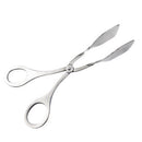 Bread Steak Tongs BBQ Stainless Steel Clip Kitchen Cooking Food Serving New  1x