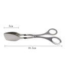 Bread Steak Tongs BBQ Stainless Steel Clip Kitchen Cooking Food Serving New  1x