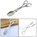 Bread Steak Tongs BBQ Stainless Steel Clip Kitchen Cooking Food Serving New  1x