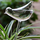 3 x Automatic Bird Shaped Glass Watering Spike Irrigation Plant Garden Drip New