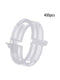 400xTomato-Clips-Supports Twine-Cages Vines Garden-Plant-Clip Connects-Plant