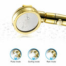 Showerhead Rotating Chrome-Finish Portable High-Pressure Home Multi-Layer 360