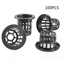 100x Hydroponic Vegetable Planting Basket Flower Soilless Cultivation Grow Tray