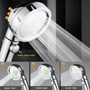 1 * Shower Head Ionic Handheld High-Pressure Filtration Showerhead ON/OFF Best