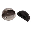 Floor-mounted Door Stops Stainless steel Satin Half Moon Doors 2 x Best