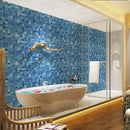 2 X Kitchen Bathroom PVC Tiles Mosaic Self Adhesive Wall Paper for Bedroom Hot