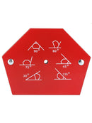 Magnet-Clip-Tool Welder Fixture Multi-Angle 50LBs Hexagon Red