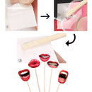 20 x Funny Lips Mouth Wedding Photo Booth Party Reunion Decoration Self Best