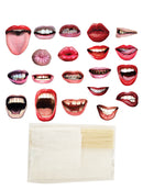 20 x Funny Lips Mouth Wedding Photo Booth Party Reunion Decoration Self Best