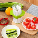 Multi-function Cucumber Vegetables Cutter Fruit Slicer Stainless HOT 1 SET