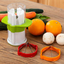 Multi-function Cucumber Vegetables Cutter Fruit Slicer Stainless HOT 1 SET