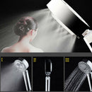 Double sided Shower Head Energy Water Saving Mist Spray Handheld Showerhead Bath