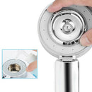 Double sided Shower Head Energy Water Saving Mist Spray Handheld Showerhead Bath