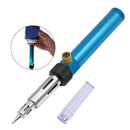 1x Gas Blow Torch Soldering Solder Iron Gun Butane Cordless Welding Pen Burner