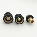 2xTap-Adapter Irrigation Garden-Hose Washing-Machine Quick-Connect-Set Universal