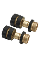 2xTap Adapter Set  Thread Universal Garden Hose Quick Connector Outdoor
