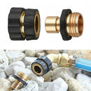 2xTap Adapter Set  Thread Universal Garden Hose Quick Connector Outdoor