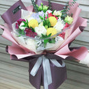 20x Two Tone Craft Wrapping Paper Flower Packaging Beautiful Waterproof Wedding