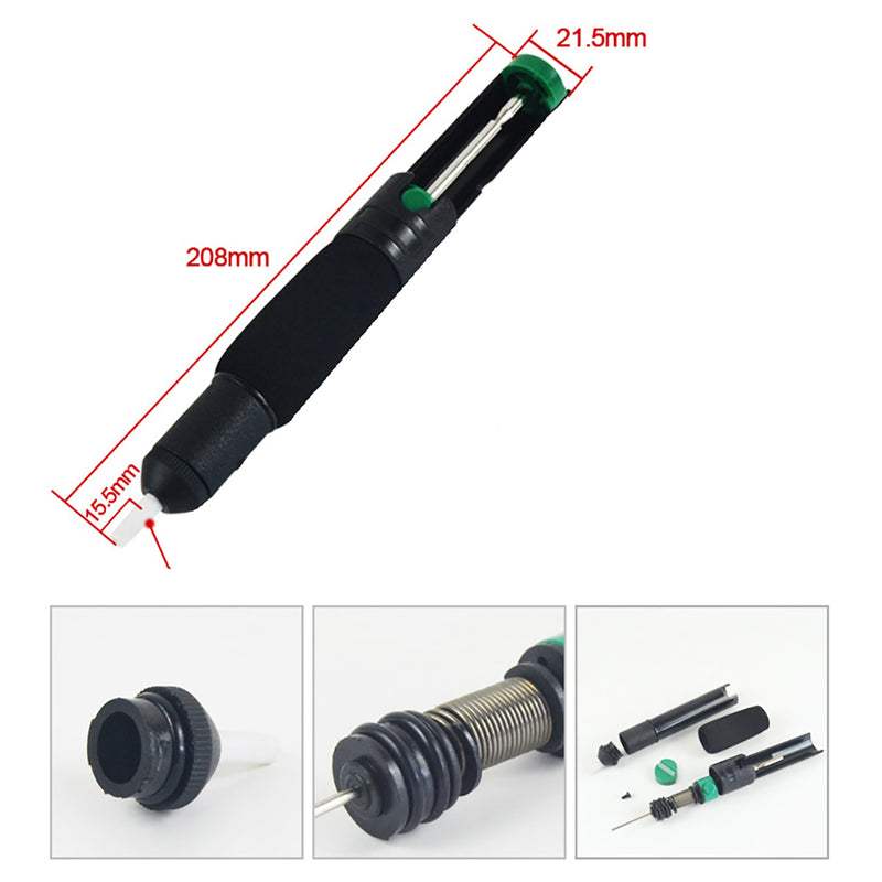 1 x Aluminium De-soldering Desoldering Pump / Solder Sucker Tool Hot