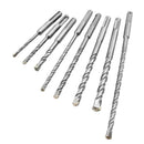 8 x SDS PLUS Electric Hammer Drill Bits for Masonry Concrete Rock Stone New