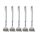 5pcs Extendable Stainless Steel Telescoping Back Scratcher Massager Aid Extender