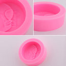 2 pcs Sun Moon Face Silicone Cake Chocolate Mould Fondant Soap Mold Craft Baking