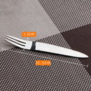 6 pcs Fruit Forks Stainless Steel Western Food Flatware Salad Tableware Best