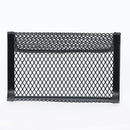 4pcs Desktop Business Card Holder Office Display Stand Metal Storage Organizer