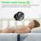 Small Portable Air Conditioner Mini Cool Cooling Fan Personal Travel Blue/White