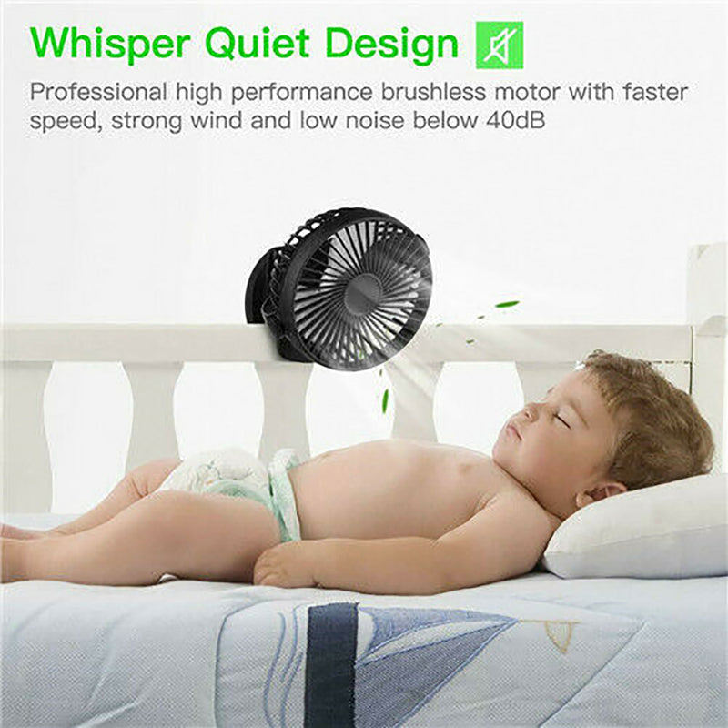 Small Portable Air Conditioner Mini Cool Cooling Fan Personal Travel Blue/White