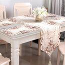 40*150cm Flowers Embroidered Lace Floral Table Runner Table Top Party Home New 1