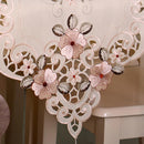 40*150cm Flowers Embroidered Lace Floral Table Runner Table Top Party Home New 1