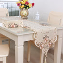 40*150cm Flowers Embroidered Lace Floral Table Runner Table Top Party Home New 1