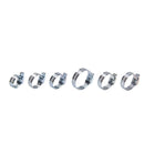 34 Pcs Carbon Steel 16mm to 32mm Hose Pipe Clamps Clips Fastener Best