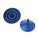 Plastic 100 Holes Drill Bit Storage Case Stand Round Shape Hard Organizer Tools