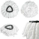 3x Replacement Head Easy Home Cleaning Mopping Wring Mop Refill For O-Cedar