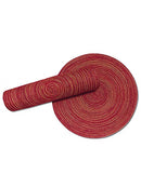 4x Round Cotton Weave Placemat Dining Table Mat Disc Pads Insulation Bowl Best