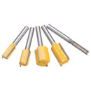 1Set Straight Dado Router Bits Set 1/4 Inch Shank Trimming Cutter For Woo Best