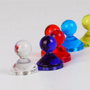 25 x Colorful Memo Message Note Paper Magnetic Pin Button Fridge Magnets New